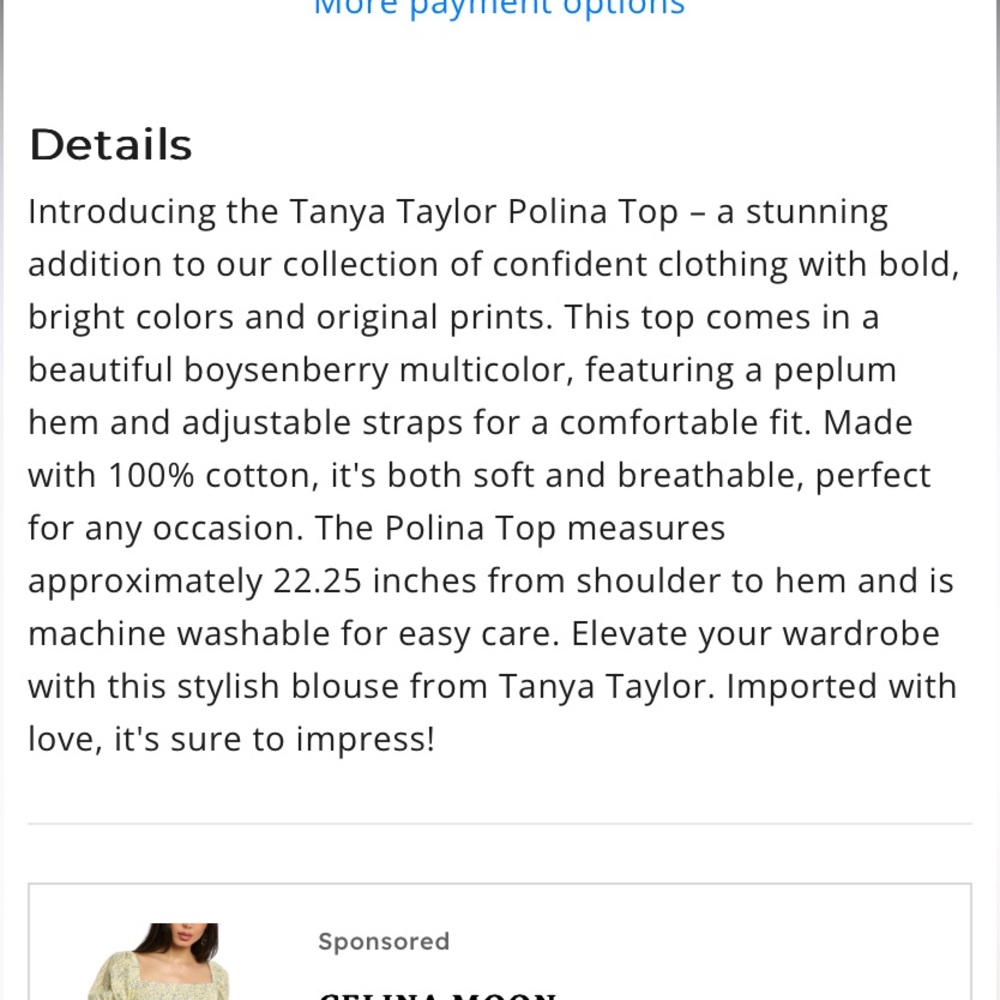 Tanya‎ Taylor Polina Top and Hazelle Skirt Matching Set Tropical Print X-Small - Picture 3 of 10